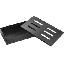 Údiaci box z kovu s vekom na gril