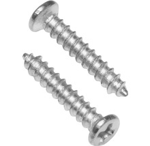 Dve skrutky so šošovkovitou hlavou