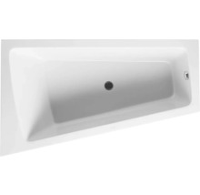 Priestorovo úsporné vane DURAVIT 100 x 170 x 46 cm biela hladké 700264000000000