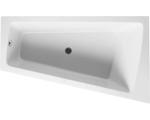 Priestorovo úsporná vaňa DURAVIT 100 x 170 x 46 cm biela hladká 700265000000000 Priestorovo úsporná vaňa DURAVIT 100 x 170 x 46 cm biela hladká 700265000000000