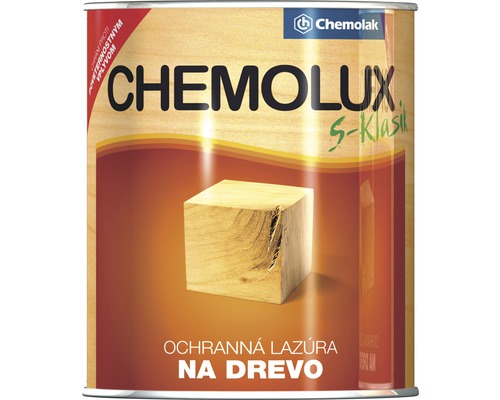 Tenkovrstvá syntetická lazúra Chemolux S Klasik orech 750 ml