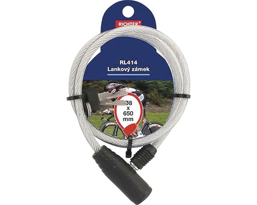Richter lankový zámok, 8 x 650 milimetrov
