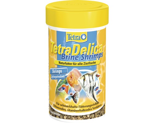 Špeciálne krmivo Tetra Delica Brine Shrimps 100 ml