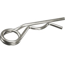 Pružinová závlačka z kovu