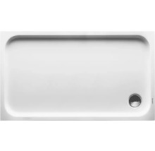 Sprchová vanička DURAVIT D-Code 1300 x 750 x 85 mm biela hladké 720098000000000