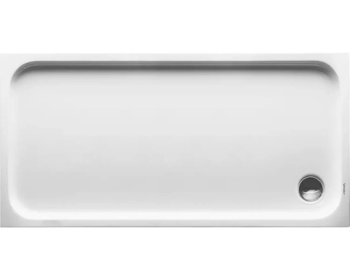 Sprchová vanička DURAVIT D-Code 1500 x 750 x 85 mm biela hladké 720099000000000 Obdĺžniková sprchová vanička