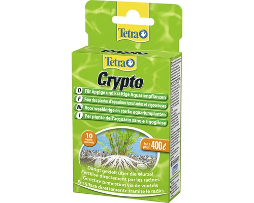 Hnojivo pre akváriové rastliny Tetra Crypto 10 ks-0