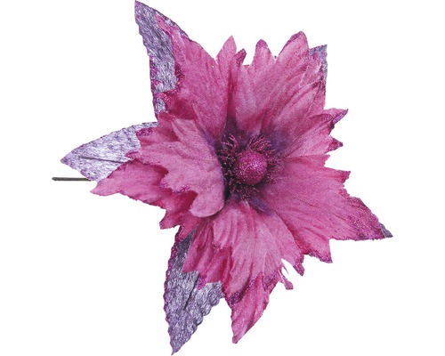 Dekorácia kvet fuksiový Dekoratívna umelá kvetina s kvetnými lístkami