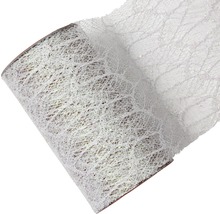 Ozdobná čipkovaná stuha na kotúči