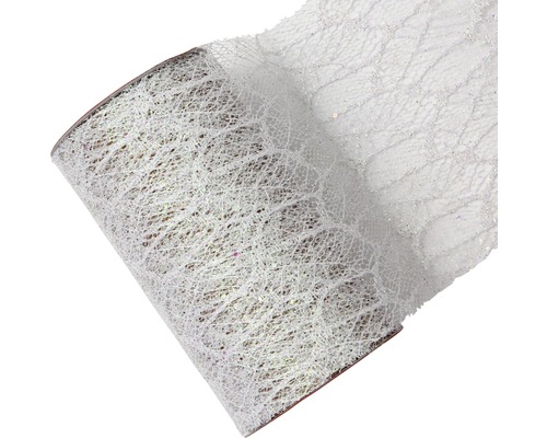 Ozdobná čipkovaná stuha na kotúči