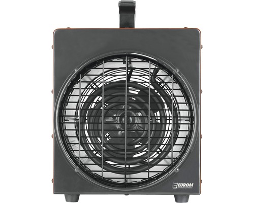Elektrický ohrievač s ochrannou mriežkou a držadlom