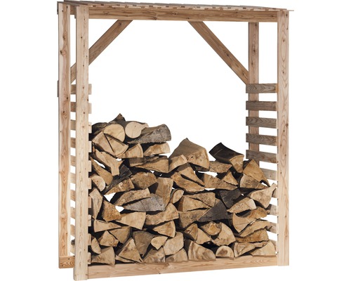 Prístrešok na drevo 180x60x150 cm drevený tlakovo impregnovaný-0