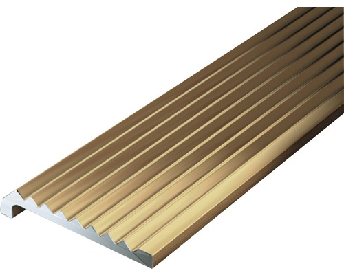 Profil schodový alu zlatý elox 23x6,3 mm 1 m