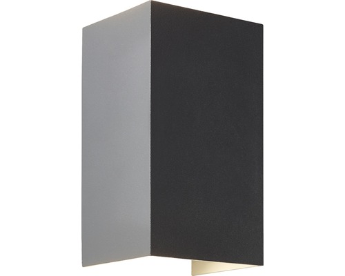 LED vonkajšie nástenné svietidlo Lalumi HILLY IP44 2x3 W 2x610 lm 3000 K antracit Moderné nástenné svietidlo pre interiér