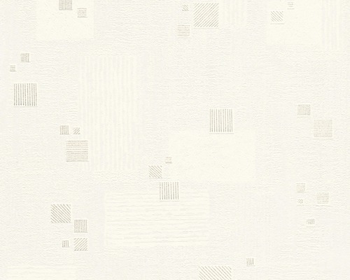 Vliesová tapeta New Look geometrický motív biela