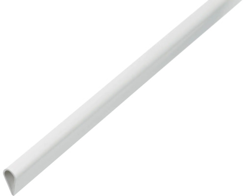 Profil narážací PVC biely 15x0,9 mm 2 m