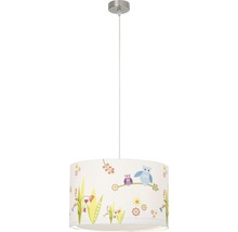 Luster Brilliant Birds E27 1x60 W biely s motívom vtákov