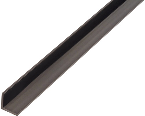 L profil PVC čierny 30x30x2 mm 1 m