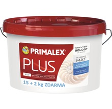 Vedro interiérovej farby Primalex Plus, 15 plus 2 kilogramy