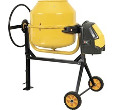 Miešačka betónu s bubnom a podvozkom