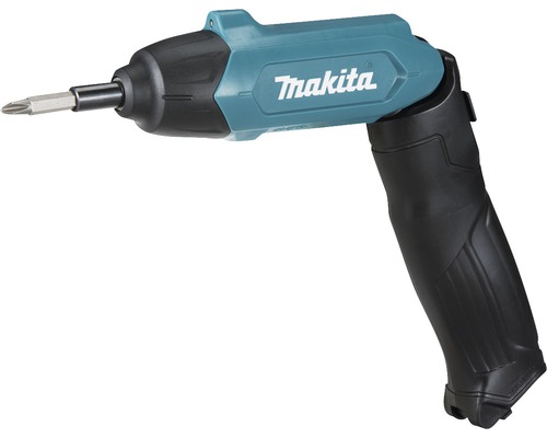 Akumulátorový uhlový skrutkovač Makita s bitom