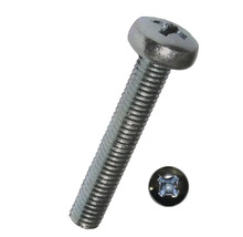 Kovová skrutka s krížovou hlavou