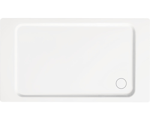 Obdĺžniková sprchová vanička zo sanitárneho akrylátu s odtokovou armatúrou