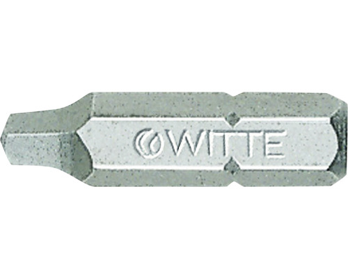 Štvorhranný bit WITTE Robertson č. 2, 1/4 "25 mm, 2 ks