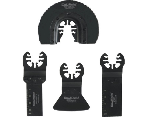 Sada pílových listov Pattfield pre multifunkčné náradie, drevo a kov