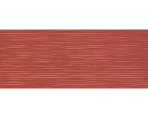 Dekor RUBY STRUTTURA 3D červený 20x50 cm