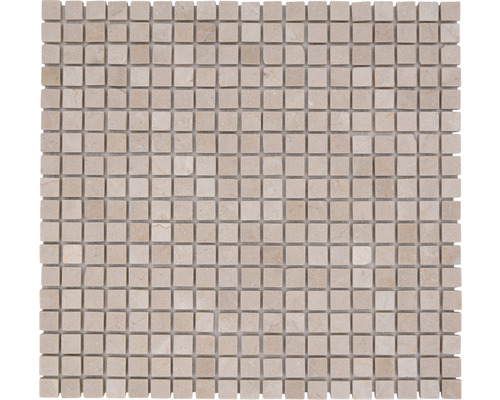 Mozaika z prírodného kameňa MOS 15/13R béžová 30,5 x 32,5 cm