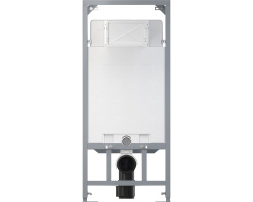 Predstenový inštalačný prvok pre závesné WC s nádržkou a montážnym rámom