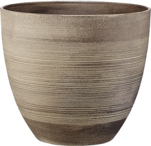 Kvetináč plastový Laura Ø 31 x 27 cm béžový