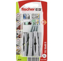 Hmoždinky Fischer FU 10x60 S, 4 kusy