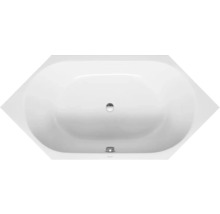 Šesťuholníková vaňa DURAVIT 90 x 190 x 40 cm biela hladké 700138000000000