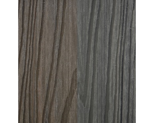WPC terasová doska Unvoc 22,5 x 143 x 2000 mm obojstranná sivá/hnedá dutý profil