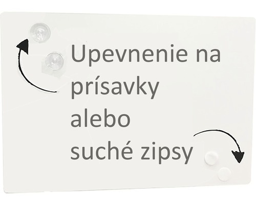 Upevnenie pomocou prísaviek alebo suchých zipsov