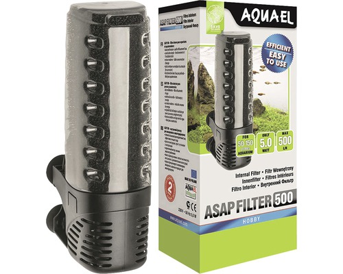 Vnútorný filter Aquael ASAP Filter 500 s obalom