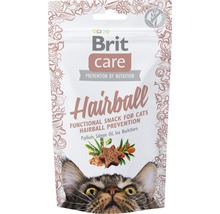 Maškrty pre mačky Brit Care Cat Snack Hairball 50 g-thumb-0