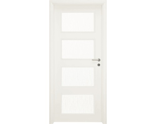 Interiérové dvere Colorado 5 presklené 80 P, biele