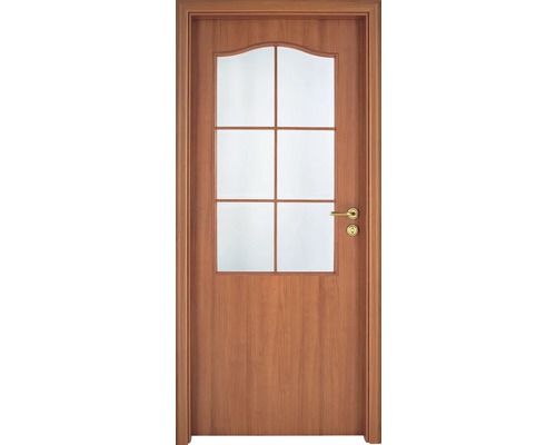 Interiérové dvere Single 2 presklené 80 P čerešňa