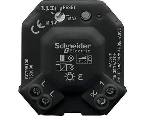 Stmievač Schneider Electric CCT99100 Unica LED Modul univerzálny čierny