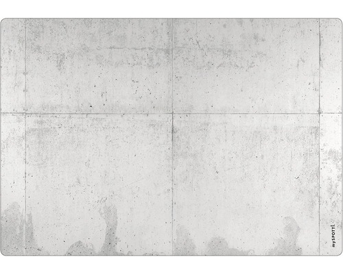 Obkladový panel do kuchyne mySPOTTI pop Betonová zeď 41x59 cm mySPOTTi ochrana proti striekajúcej vode s betónovým vzhľadom