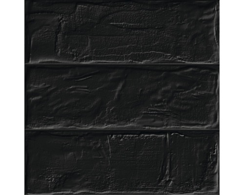 Obklad imitácia tehly Brick black 33,15 x 33,15 cm