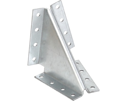 Kovový uholník s otvormi na upevnenie