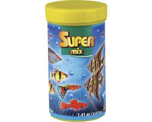 Vločkové krmivo pre ryby Tatrapet Super Mix 250 ml