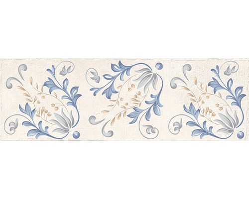 Obkladačková bordúra s kvetinovým vzorom