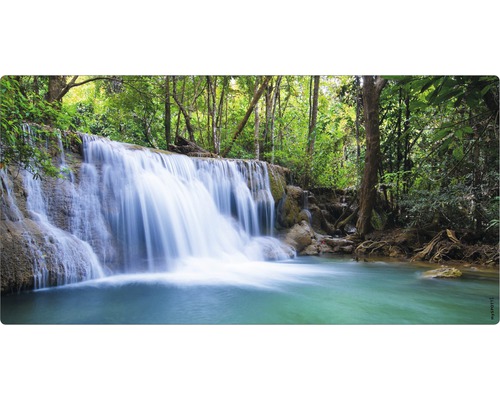 Obklad do kúpeľne mySPOTTI aqua Waterfall 90x45 cm Vodopád v džungli s tečúcou vodou