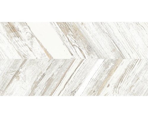 Dekoratívna drevená dlaždica vo vzore rybej kosti pre podlahové alebo stenové obklady.