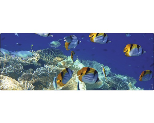 Obklad do kúpeľne mySPOTTI aqua Unterwasser 120x45 cm Dekoratívny motív s rybami a koralovým útesom pre interiér